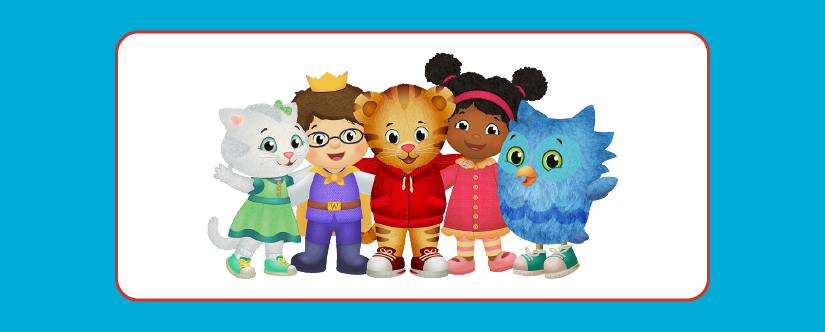 images of Daniel Tiger and his friends