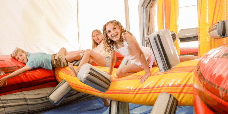 ravel back in time – meet dinosaurs and conquer the 250 ft obstacle course!