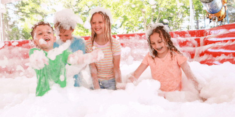 Come beat the heat with hands-on water play at Splash Bay!