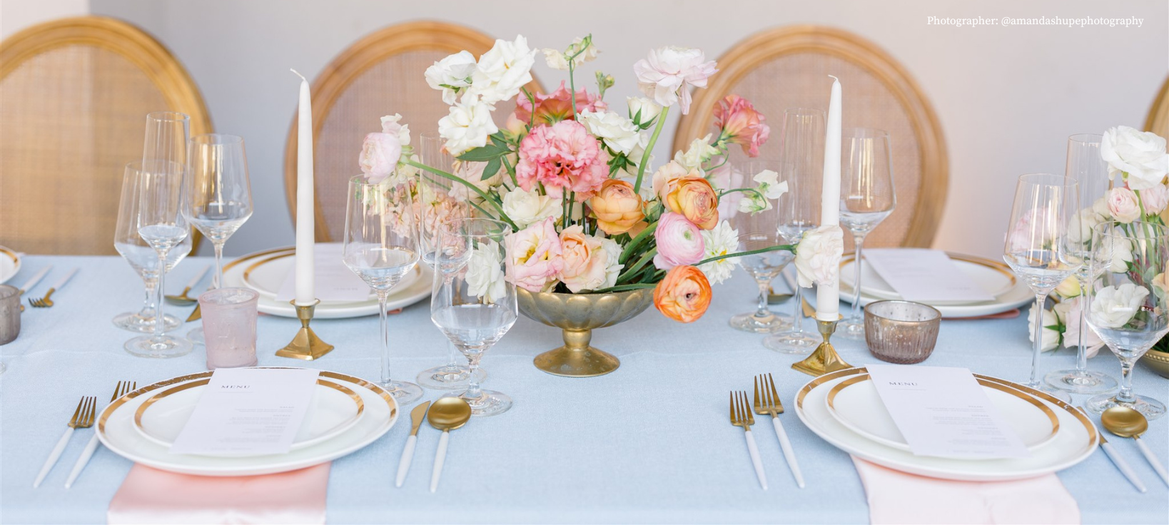 wedding decor table settings