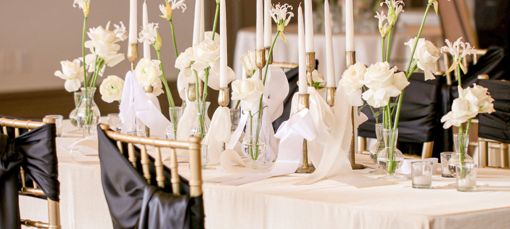 wedding table decor