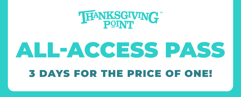 All-Access Pass 3 days for the price of one!