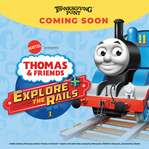 Thomas & Friends™: Explore the Rails! Thanksgiving Point Coming Soon